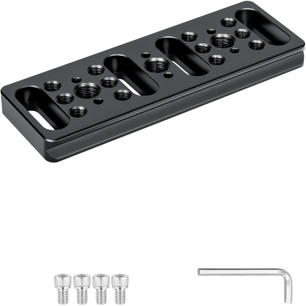 Multi Function Camera Mount Cheese Plate 1/4-20 3/8-16 Rig Adapter