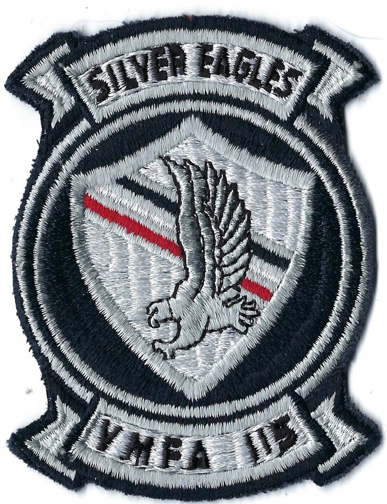 US MARINE CORPS FIGHTER ATTACK SQUADRON VMFA-115 SILVER EAGLES MILITARY PATCH