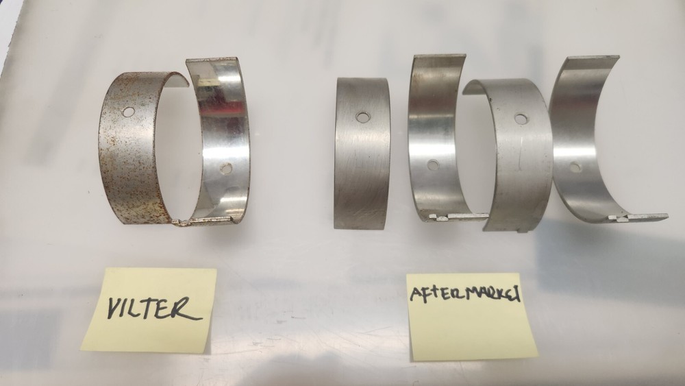 Vilter 440 compressor half bearings (bundle of 3)