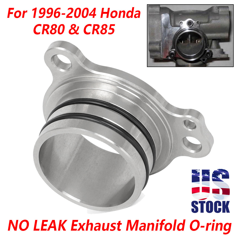 US For  Honda CR80 CR85 1996-04 NO LEAK O-ring Exhaust Manifold Flange Stainless