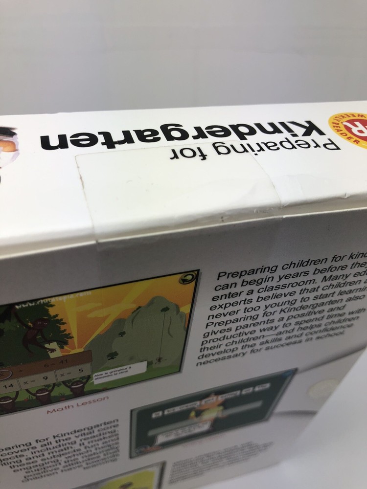 Preparing For Kindergarten PC Mac 2008 SEALED Weekly Reader Learning System