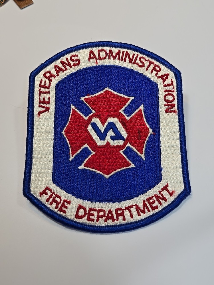 Veterans Administration Fire Department Sew-on Patch