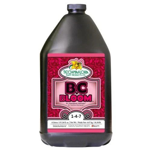 Technaflora B.C. Bloom 1 gallon - BC Hydroponics Nutrients 3 Part complete base