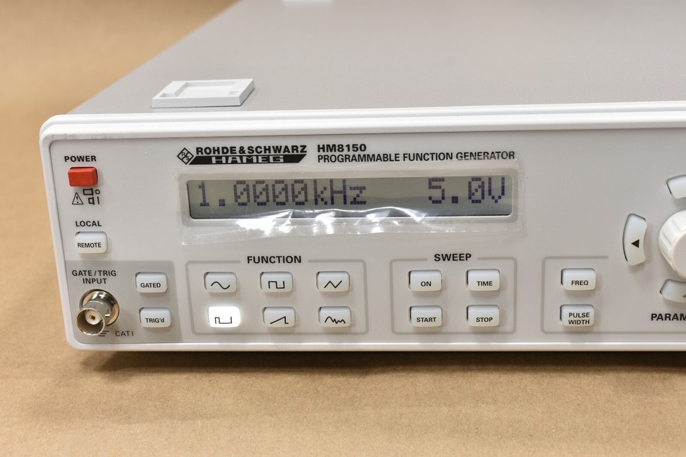 Rohde Schwarz R&S HAMEG HM8150 12.5Mhz Arbitrary Function Generator