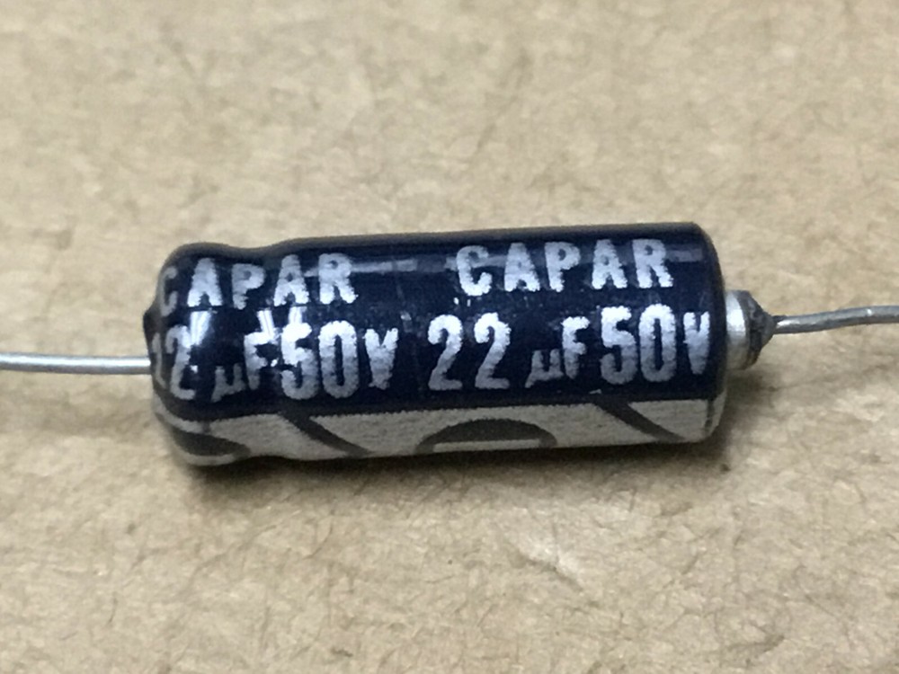(5 PC)  CAPAR    22UF 50V  CAPACITOR