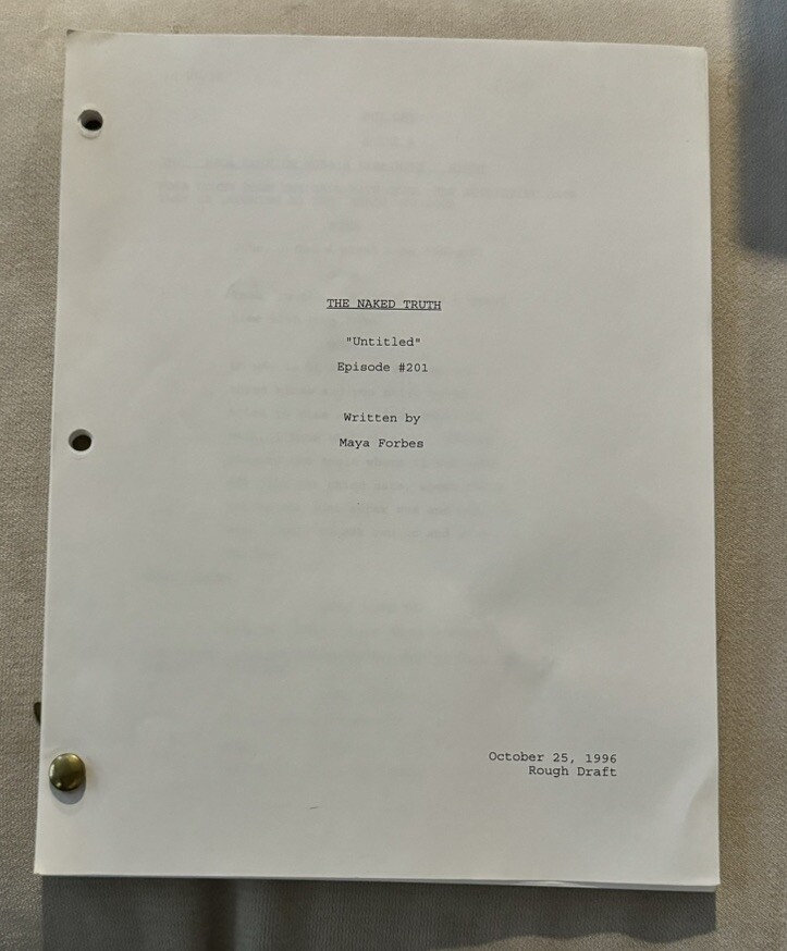 The Naked Truth  Script “Untitled” Episode #201