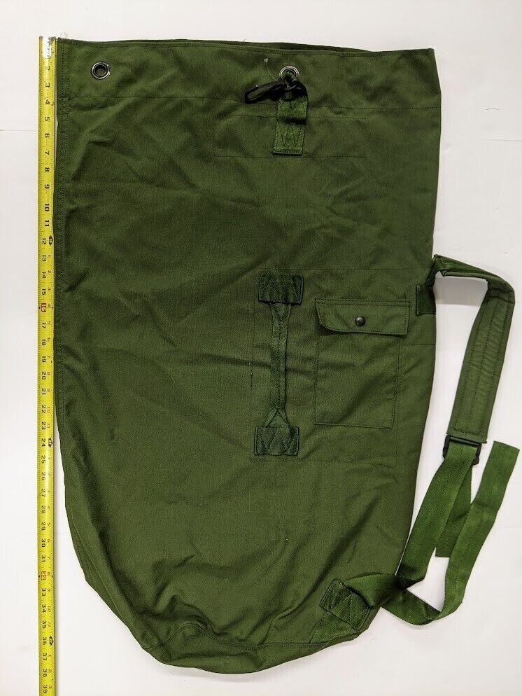 USGI Military TOP LOAD Duffel Bag Duffle Nylon Sea w Straps 8465-01-117-8699 NEW