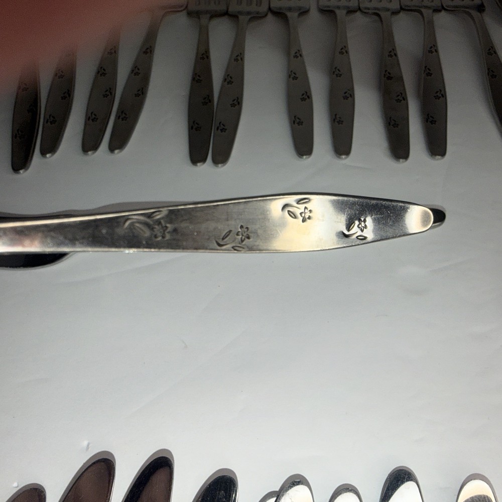 Vtg 69pc Tuscan Ware 1958 easterling floret pattern-See Pics