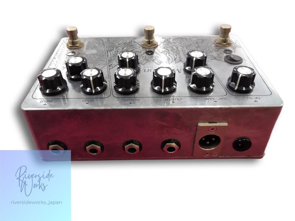 MOOLLON CUSTOM 3PLUS Effect Pedal Custom Design JP