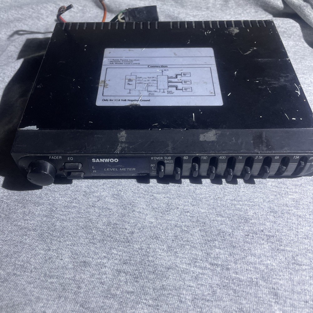 Sanwoo Level Meter Equalizer 9 Band  Model E-930P