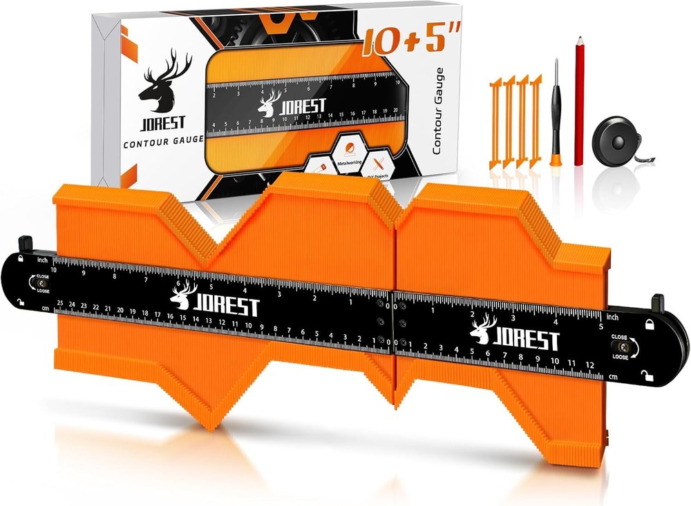 Connectable Contour Gauge Measuring Tool
