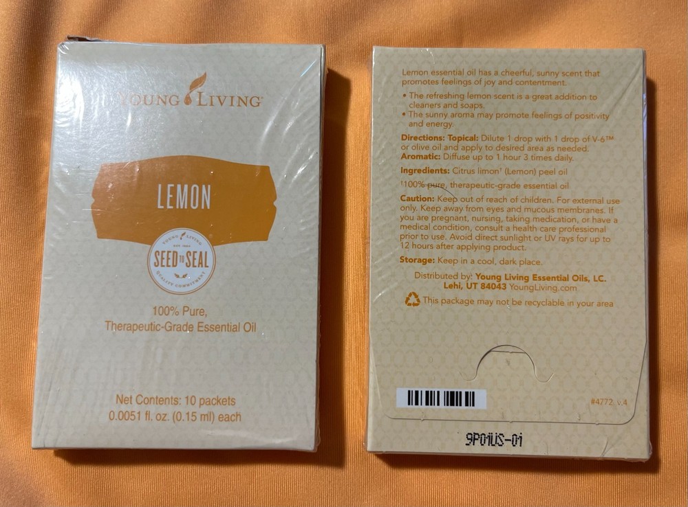 Young Living Essential Oils Sample / Travel Packets
