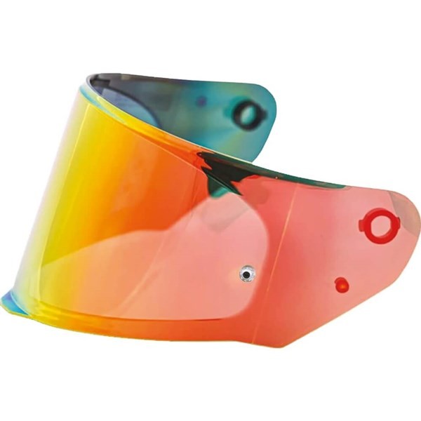 LS2 Thunder Carbon Pinlock Ready Replacement Helmet Faceshield | Red