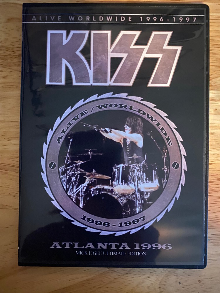 KISS - Live in Atlanta 1996 DVD Peter Criss Paul Stanley Ace Frehley Gene