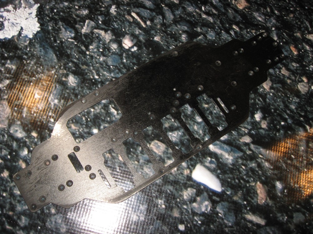 RC HPI Racing Pro 4 Black Glass Testing Main Chassis (1) Used