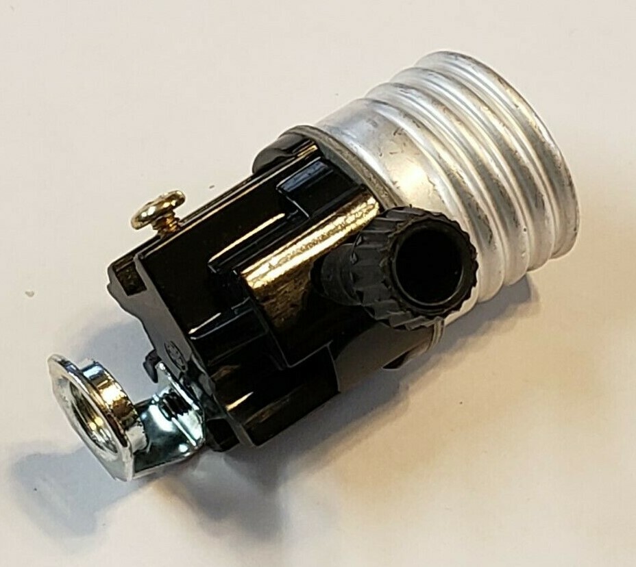 ON/OFF TURN KNOB INTERIOR LAMP SOCKET WITH HICKEY LAMP PART NEW 30170J