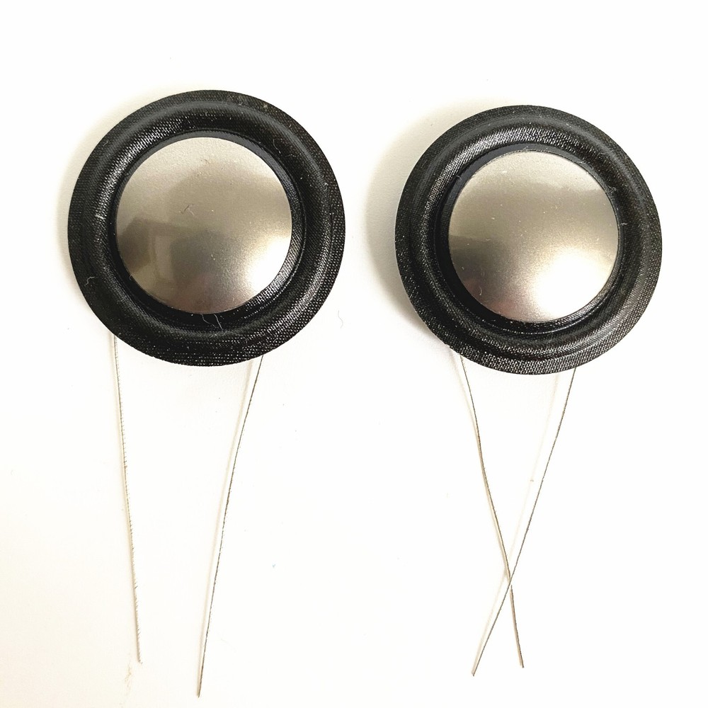 2 Replacement 0.75" Titanium Diaphragms For PSB ALPHA S TWEETER TWO.75-1 AN/P 4Ω