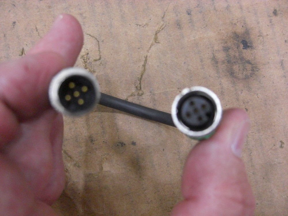 Phoenix Contact 1518481 Sensor/Actuator Cable Assembly, M12 MxF, 0.13Meter