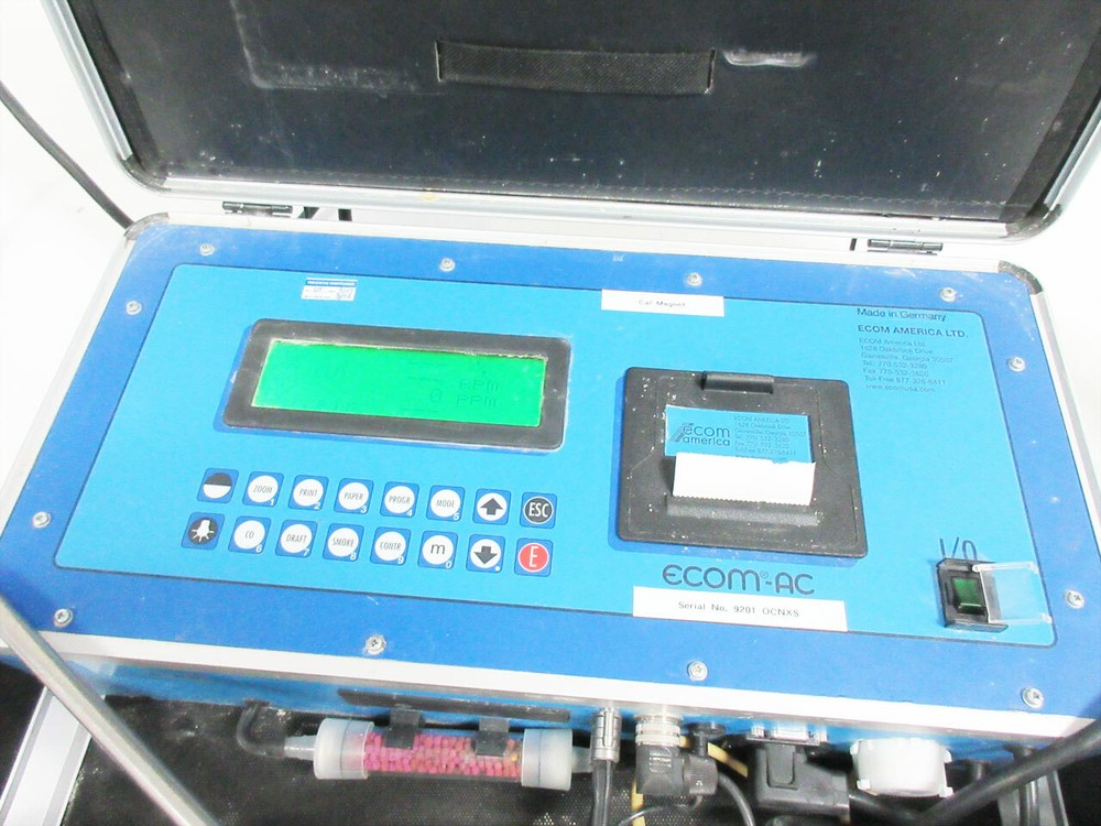 ECOM-AC PLUS PORTABLE INDUSTRIAL EMISSIONS ANALYZER RBR-ECOM