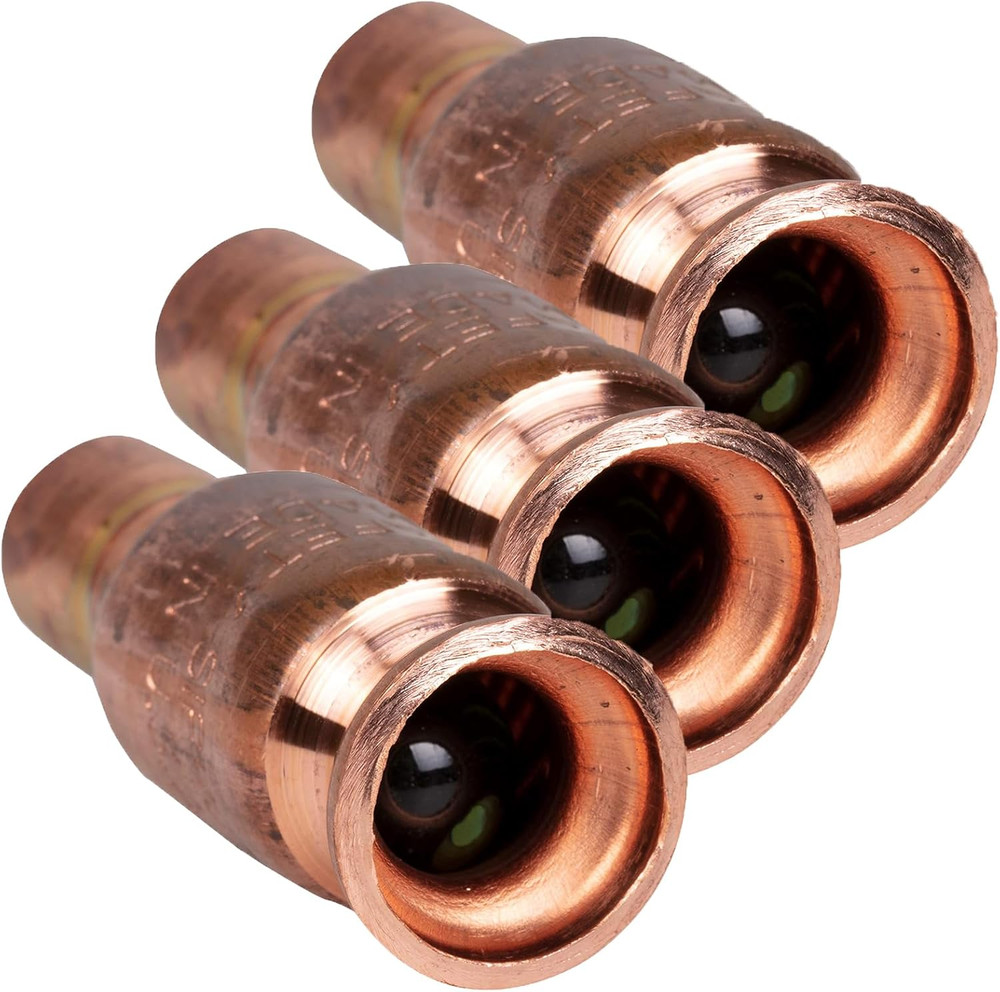 Shaker 1Siphon Self-Priming 5/8" Copper Pump Head - 3 Pc Set (No Hose)