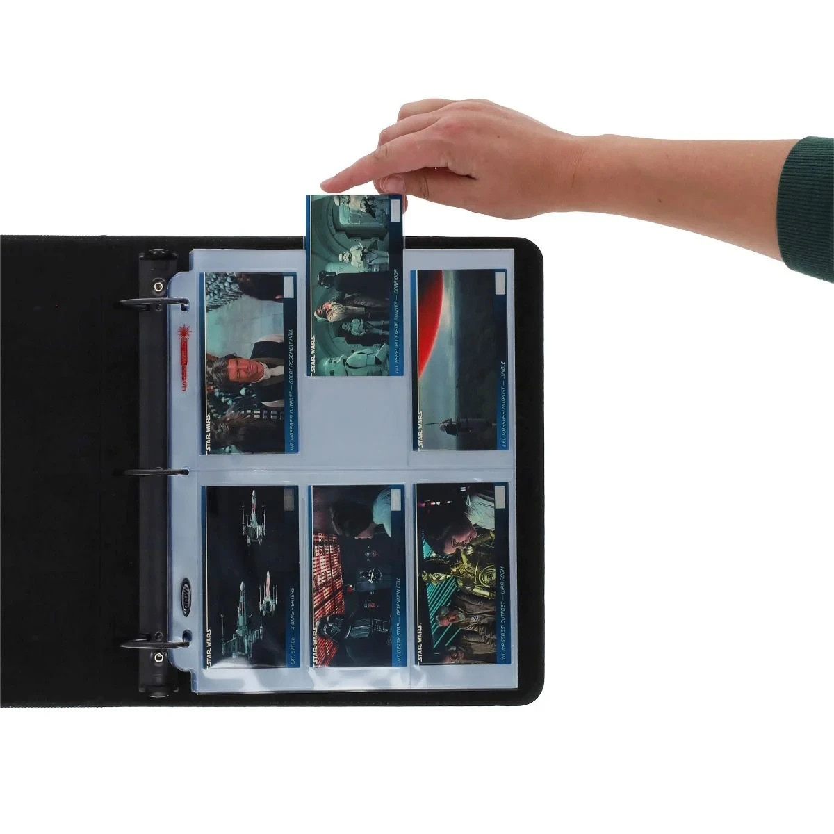 10 BCW Pro 6-Pocket Card Pages Sports Widevision Gameday Sheets Clear Protector