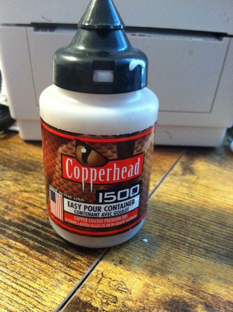 Copperhead 1500 BB's Easy Pour Container