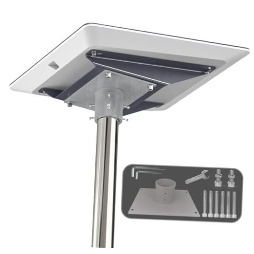 Starlink Flat High Performance Pipe Adapter - Installation Kit & Mount for