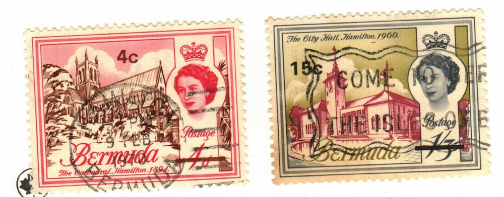 Bermuda #241, 247 used
