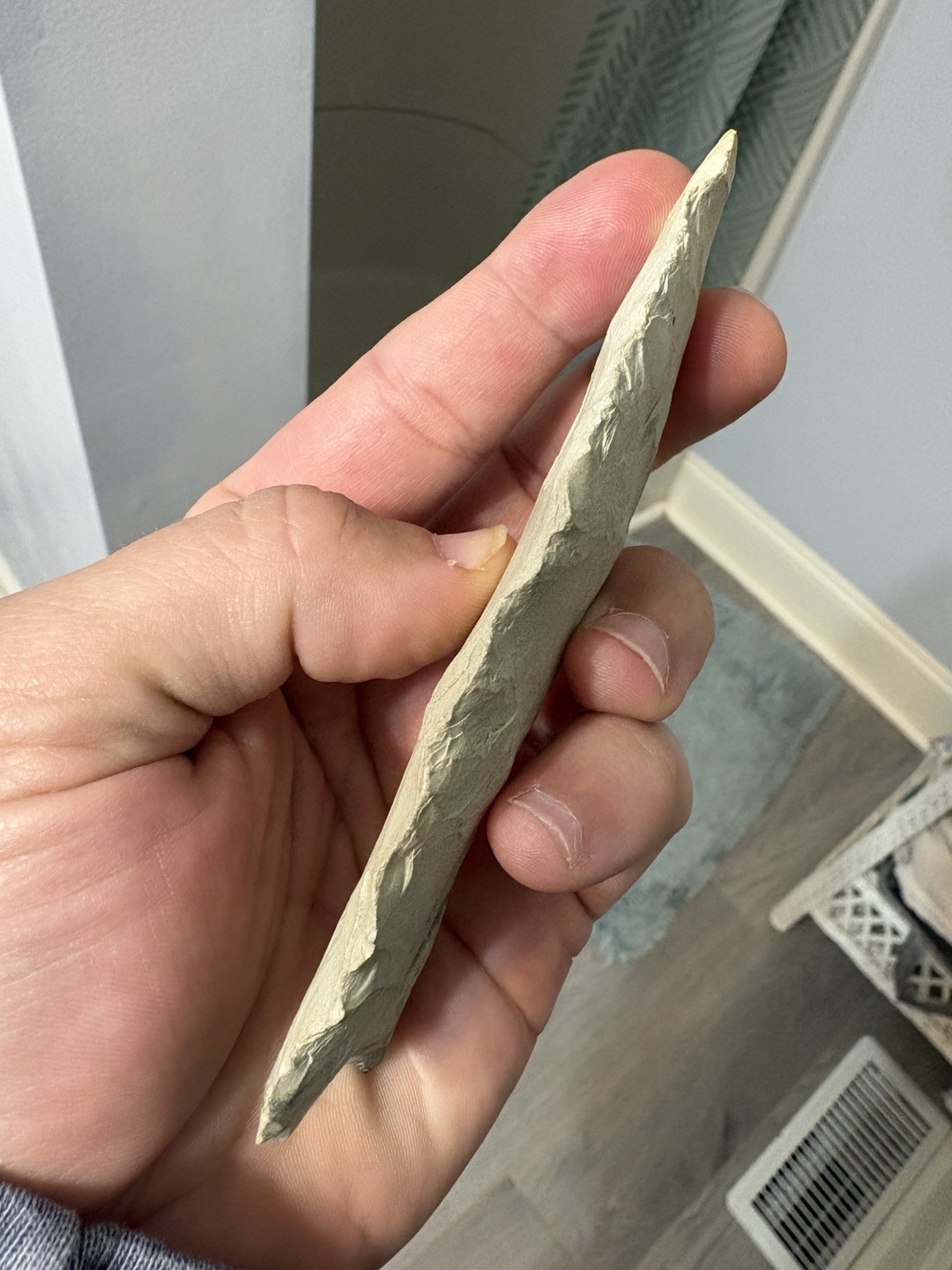 NC Piedmont arrowheads Artifact Carolina Artifact 4.75” Rhyolite Blade Thin