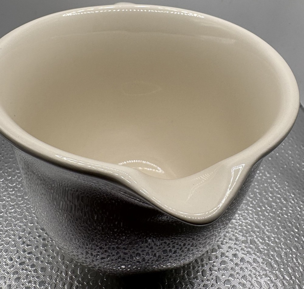 Rae Dunn “FRESH” Liquid Pourer Pitcher Cup With Spout