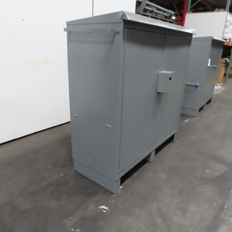 Durham 60" x 24" x 60" Steel Job Site Industrial Storage Cabinet 3 Fixed Shelf