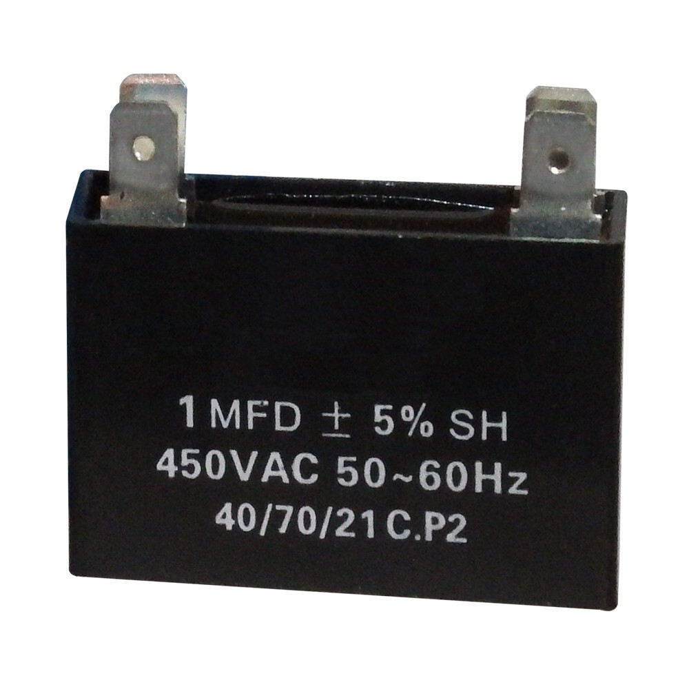 Mini Split Capacitor - 1 mfd 1 uf - 450V - 4 Terminal - 50/60HZ