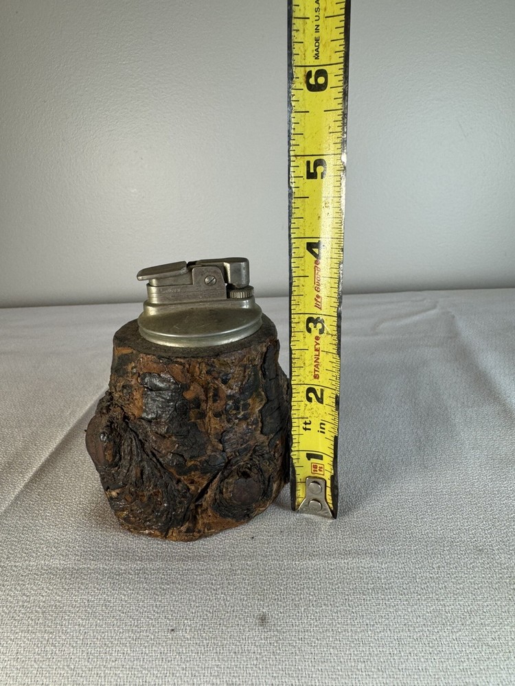 Gas Evans tree bark look table lighter JAPAN