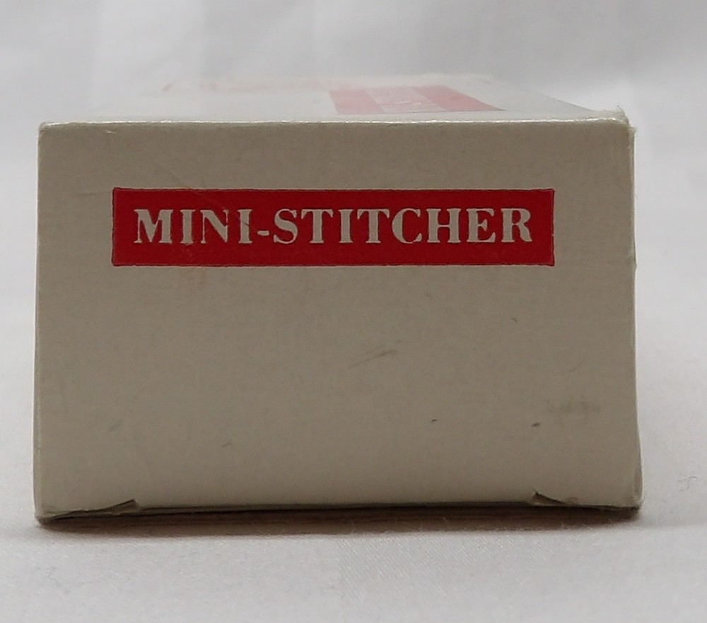 Vintage Mini-Stitcher in Original Box Including Paperwork, Extra needle, ETC.