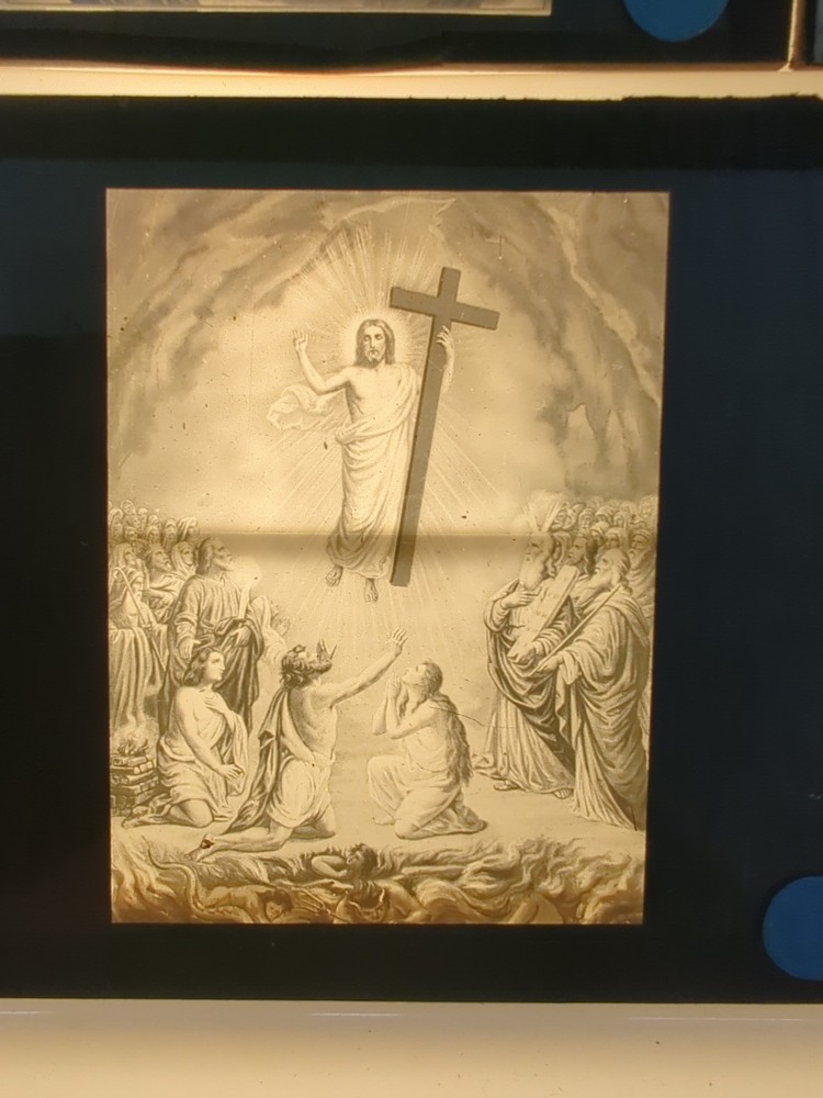 Six Lantern Slides Religious