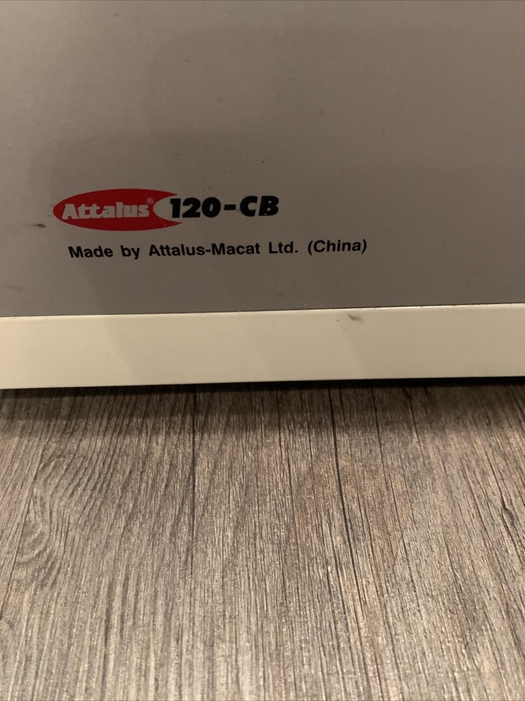 Attalus 120-CB Punching Puncher Binding Binder Machine Paper Plastic Etc. Nice!!
