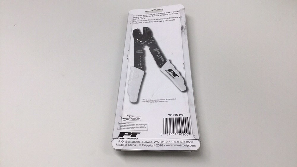 Performance Tool W190C Wire Crimping Tool