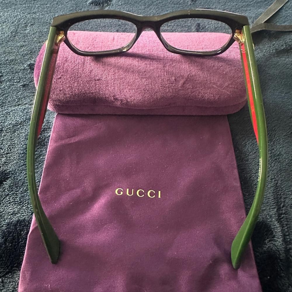 Gucci Prescription Frames with Case & Bag