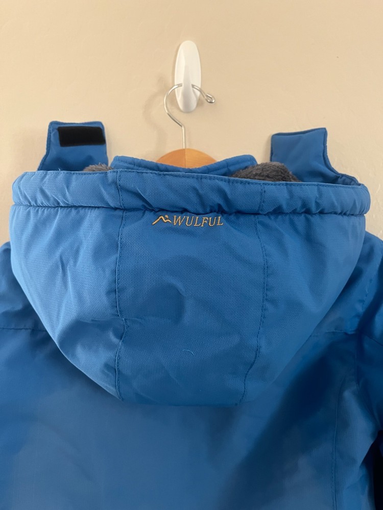 Wilful Boy's 6-7 Winter Jacket Blue