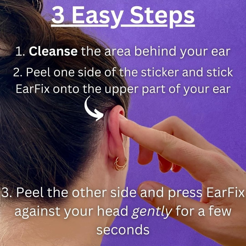 Invisible Ear Corrector 8-Pack - Waterproof Non-Surgical Solution for All Ages