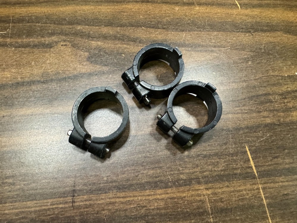3 Pack - Gibraltar Rack Memory Lock Ring 1.5" - Black - 030526