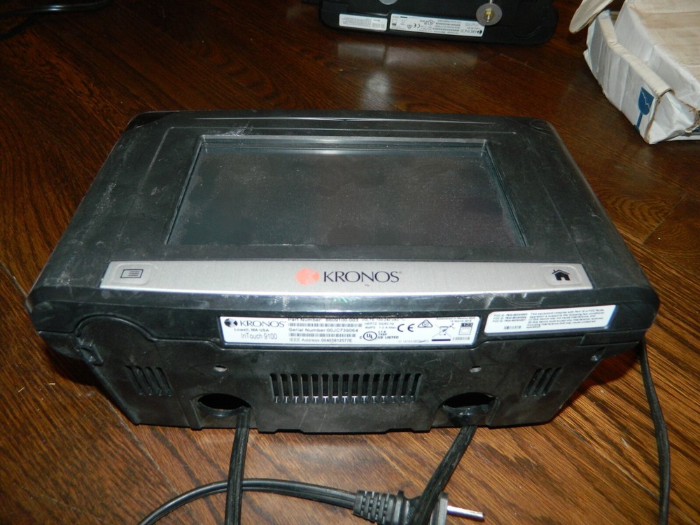*KRONOS* InTouch 9100 8609100-003 Time Clock