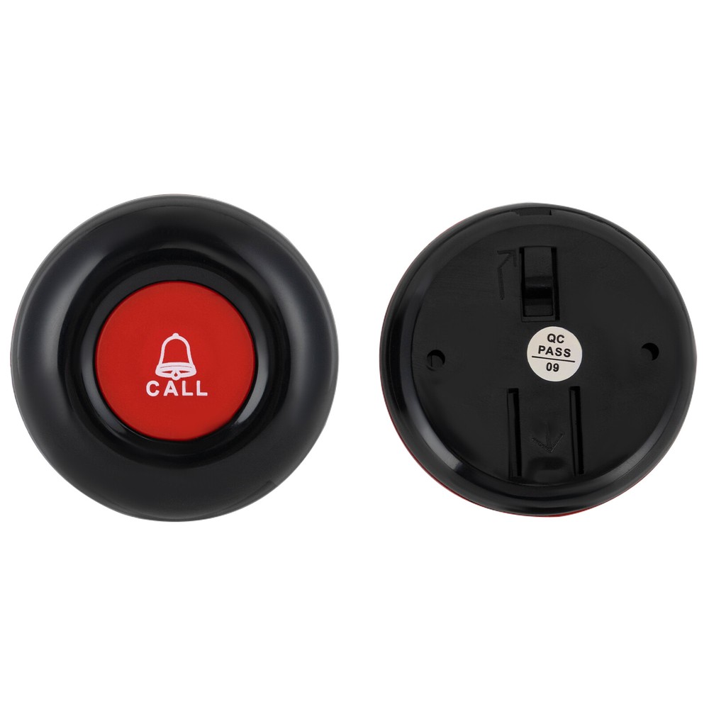 Wireless Calling Button Elderly Nurse Alert System 10 Call Buttons+1 Receiver