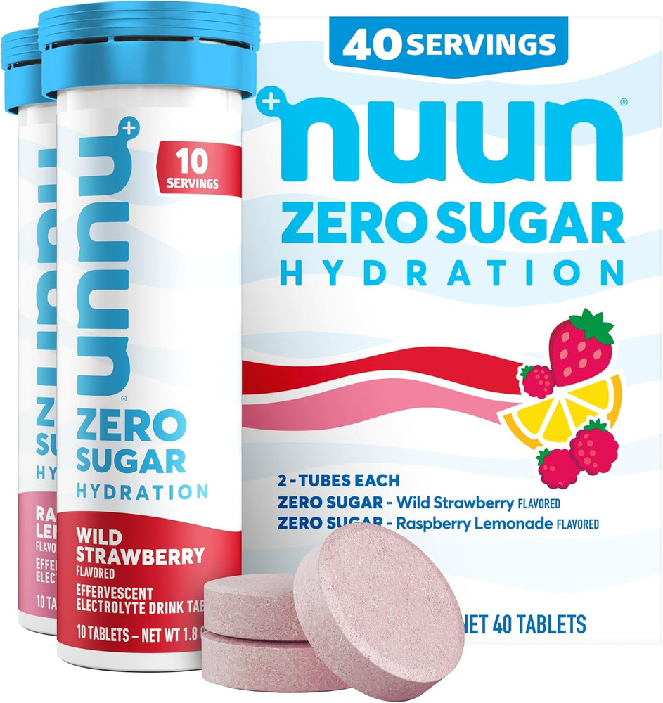 Zero Sugar Hydration Electrolyte Tablets - Magnesium, Calcium, Potassium, Chlori