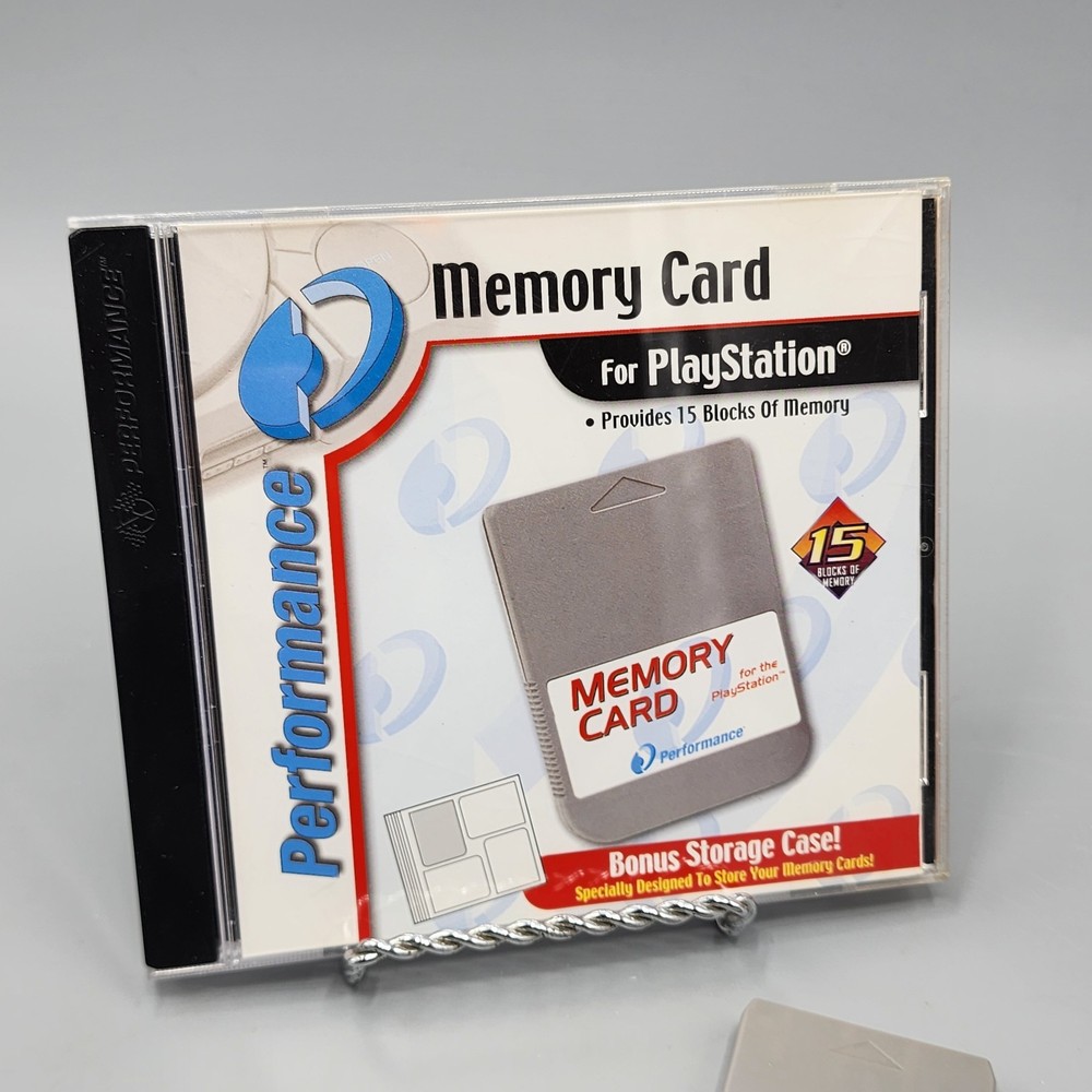 Playstation PS1 Memory Card by Performance / 15 Blocks / Tested / Read