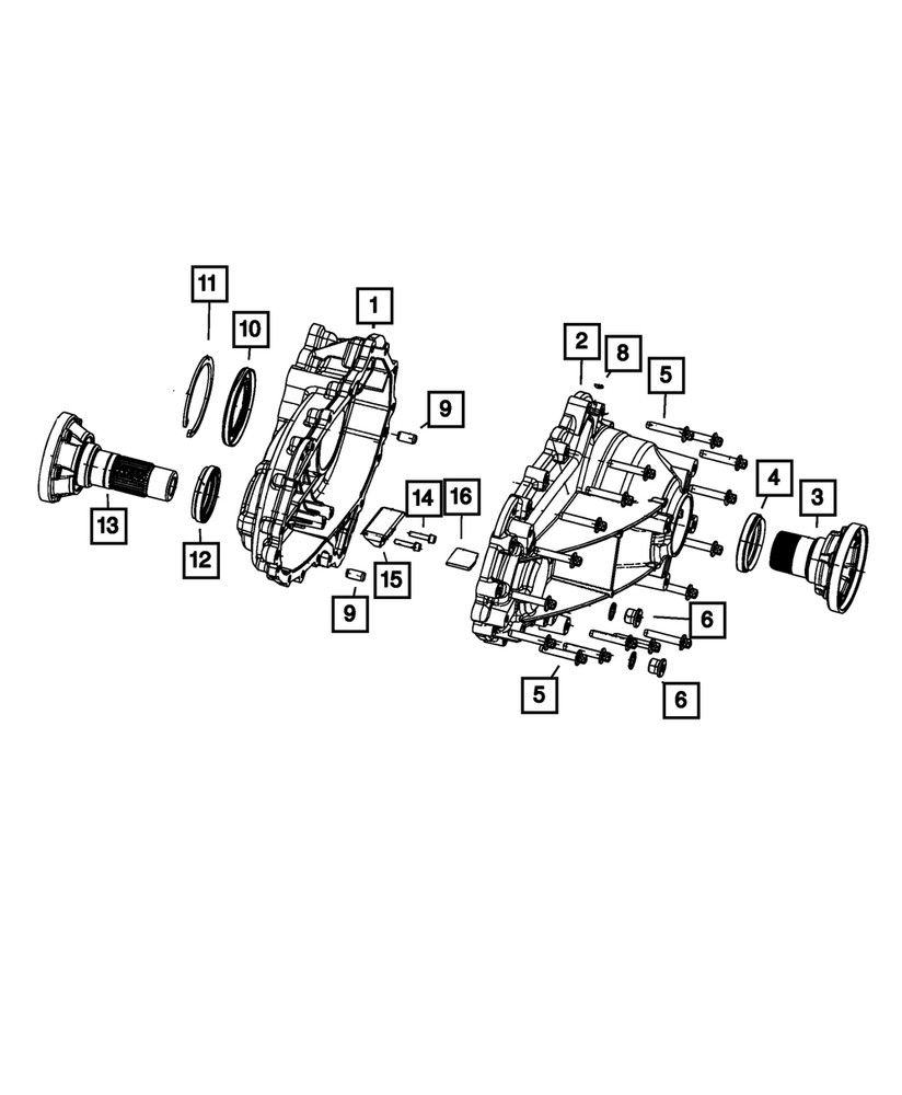 Genuine Mopar Output Seal 68087455AB