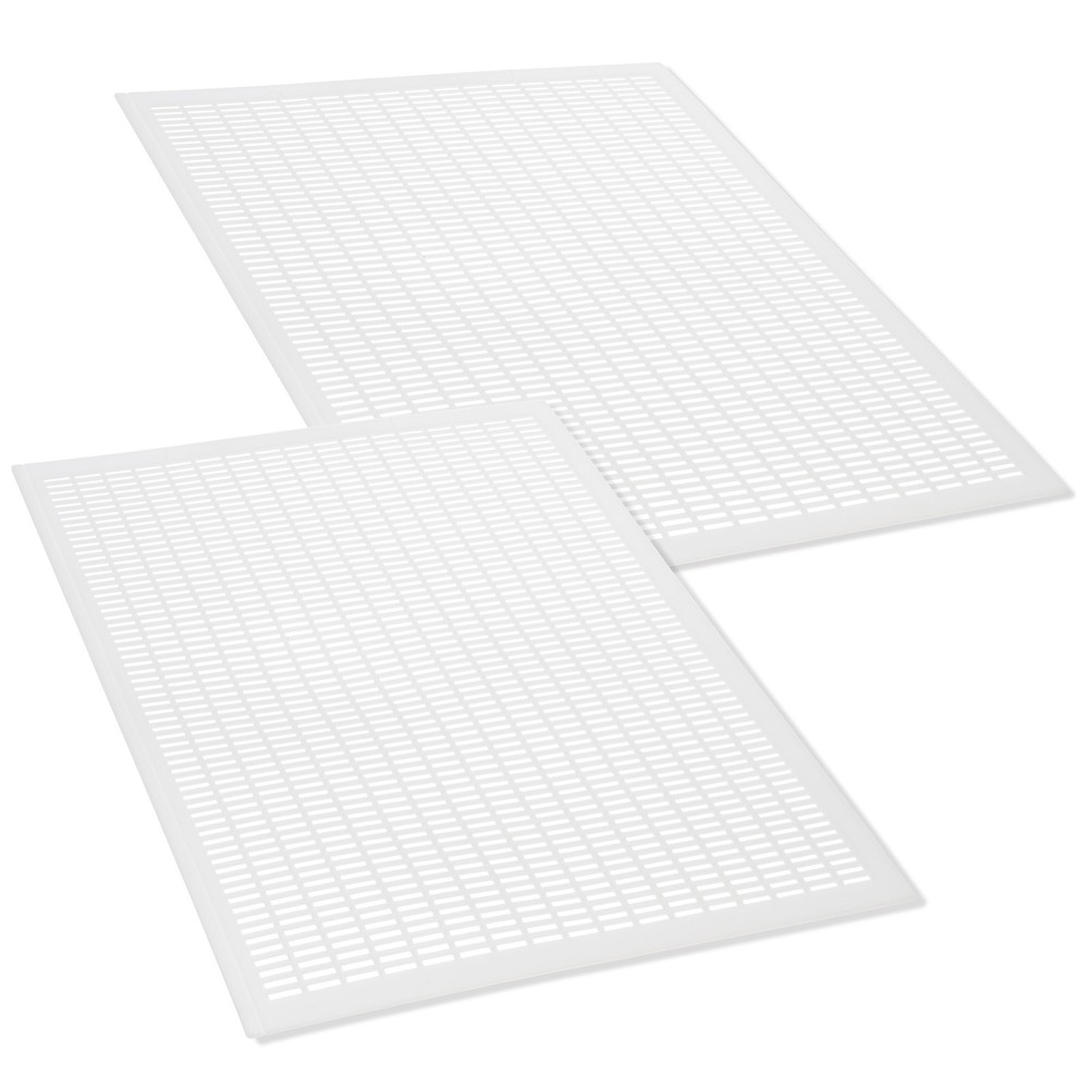 2PK 10 Frame Plastic Queen Bee Excluder, Separation Grid Beekeeping Hive Tool