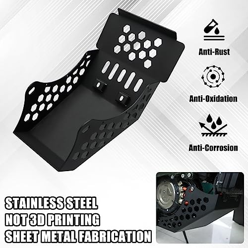 Engine Guard Skid Plate for Sur Ron Ultra Bee, Engine Bash Bottom Guard Black