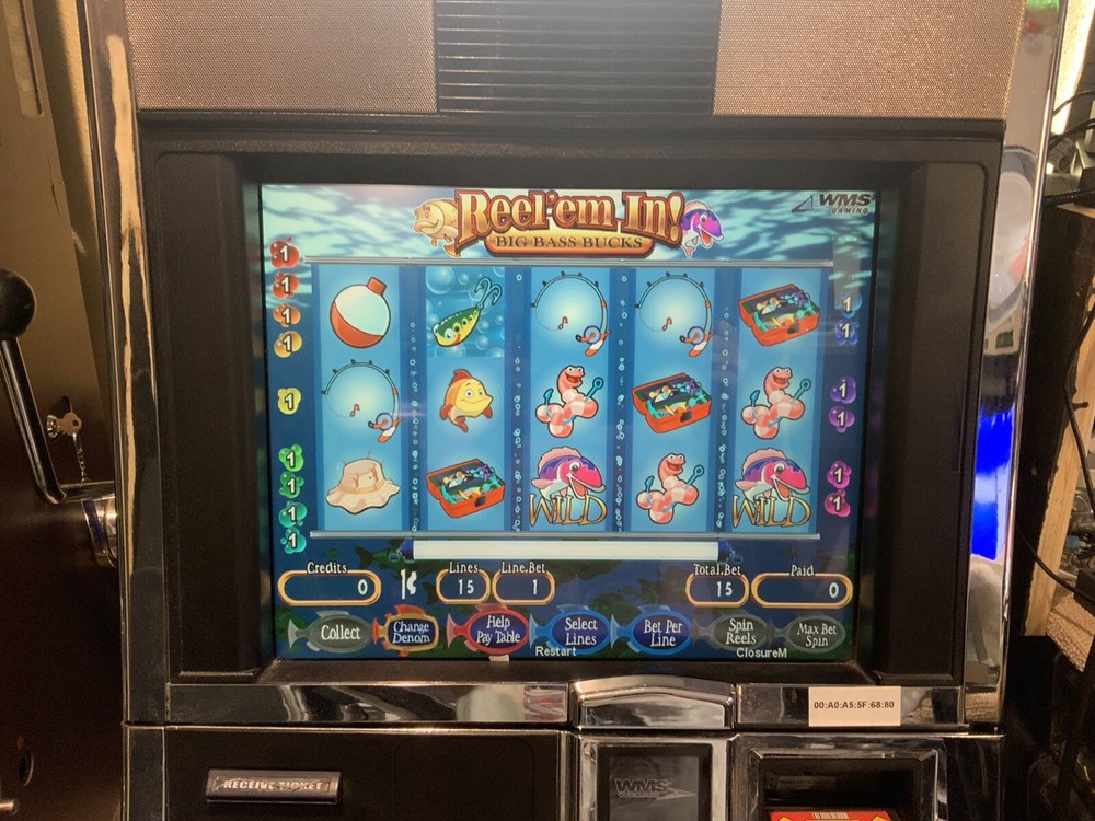 WMS WILLIAMS BB1 SLOT MACHINE SOFTWARE SET - REEL’EM IN - TSE NEEDED