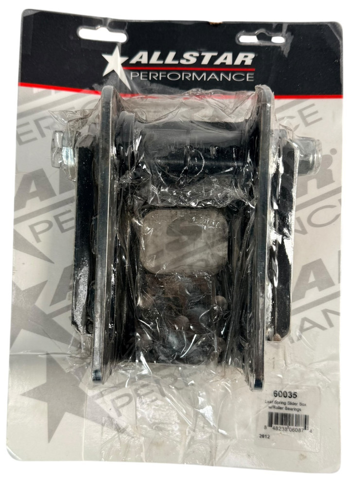 Allstar Performance All56140 Leaf Spring Slider Box Roller Bearing Black